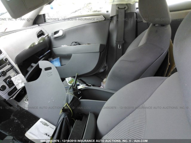 1G1ZA5E05AF290527 - 2010 CHEVROLET MALIBU LS SILVER photo 5