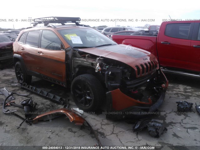 1C4PJMBB6FW520694 - 2015 JEEP CHEROKEE TRAILHAWK 橙色 照片 1