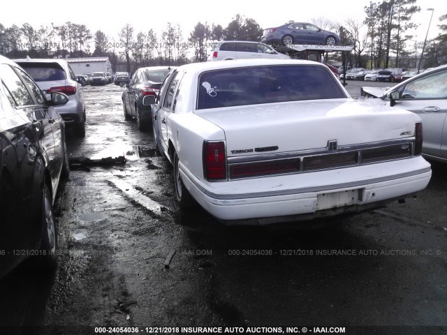 1LNLM81W7SY628964 - 1995 LINCOLN TOWN CAR EXECUTIVE WHITE photo 3