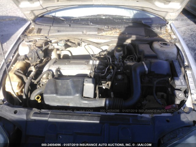 1G1JF12F537269822 - 2003 CHEVROLET CAVALIER LS SILVER photo 10