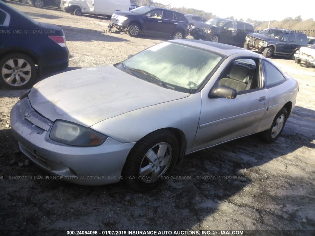 1G1JF12F537269822 - 2003 CHEVROLET CAVALIER LS 银色 照片 2