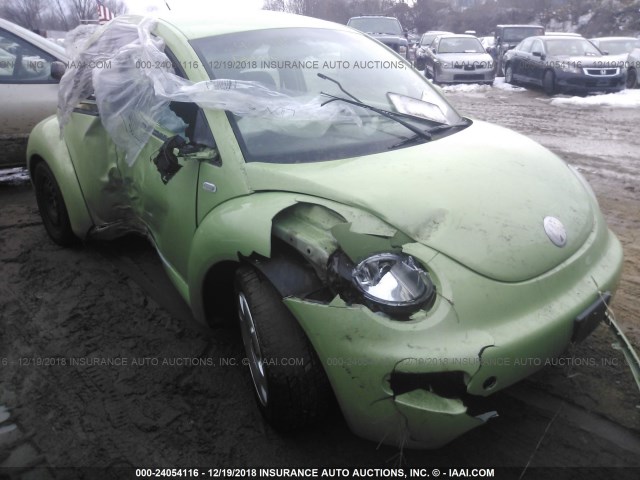 3VWBK21C43M409155 - 2003 VOLKSWAGEN NEW BEETLE GL 绿色 照片 1