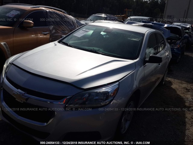 1G11B5SA0GF143306 - 2016 CHEVROLET MALIBU LIMITED LS SILVER photo 2