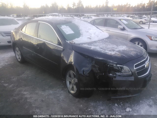 1G11B5SA7DF259243 - 2013 CHEVROLET MALIBU LS GRAY photo 1