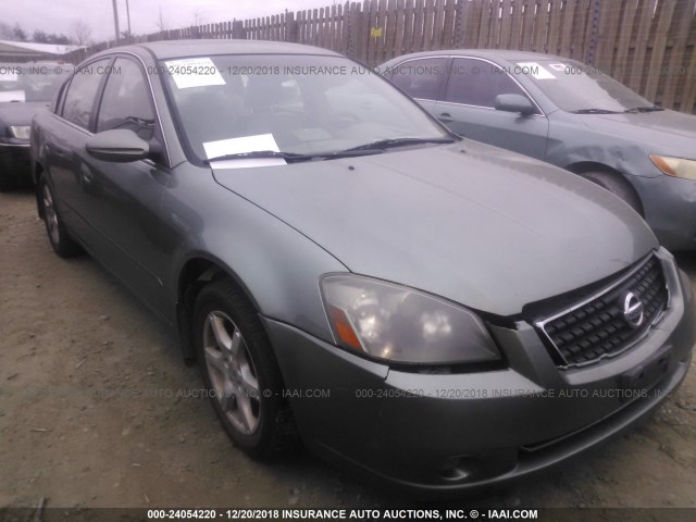 1N4AL11D76N374450 - 2006 NISSAN ALTIMA S/SL GREEN photo 1