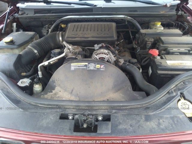 1J8HS48P07C500943 - 2007 JEEP GRAND CHEROKEE LAREDO/COLUMBIA/FREEDOM 红色 照片 10