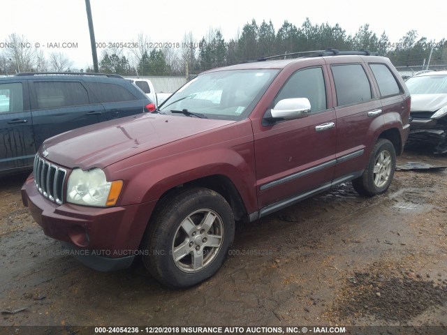 1J8HS48P07C500943 - 2007 JEEP GRAND CHEROKEE LAREDO/COLUMBIA/FREEDOM 红色 照片 2