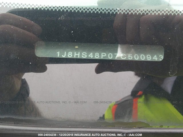 1J8HS48P07C500943 - 2007 JEEP GRAND CHEROKEE LAREDO/COLUMBIA/FREEDOM 红色 照片 9