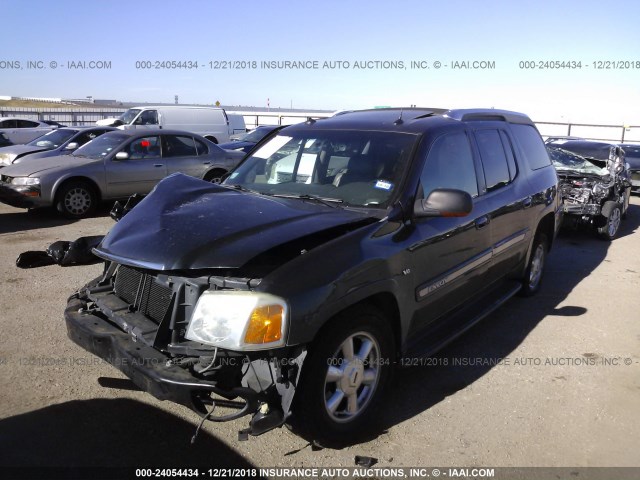 1GKES12P346174460 - 2004 GMC ENVOY XUV BLACK photo 2