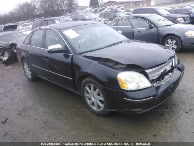 1FAHP25165G133474 - 2005 FORD FIVE HUNDRED LIMITED BLACK photo 1