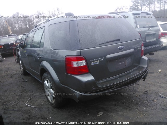 1FMDK06196GA03048 - 2006 FORD FREESTYLE LIMITED GRAY photo 3