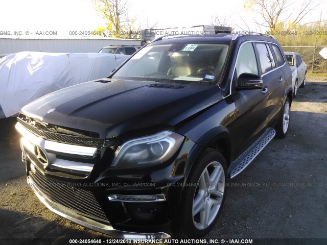 4JGDF7DE9FA511509 - 2015 MERCEDES-BENZ GL 550 4MATIC BLACK photo 2