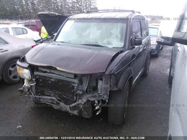 5J6YH18918L007306 - 2008 HONDA ELEMENT SC MAROON photo 2