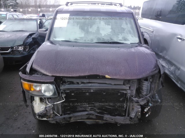 5J6YH18918L007306 - 2008 HONDA ELEMENT SC MAROON photo 6