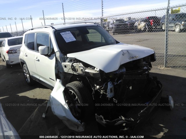 ZACCJABTXFPB17742 - 2015 JEEP RENEGADE LATITUDE WHITE photo 1