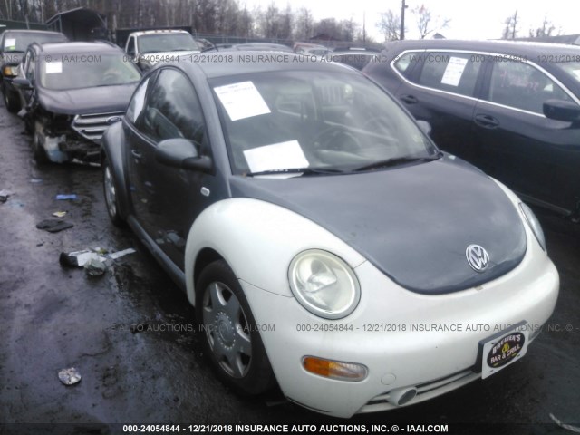 3VWBK21C13M414135 - 2003 VOLKSWAGEN NEW BEETLE GL GRAY photo 1