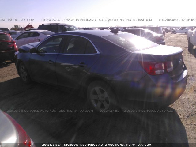 1G11B5SL3FF342866 - 2015 CHEVROLET MALIBU LS BLUE photo 3