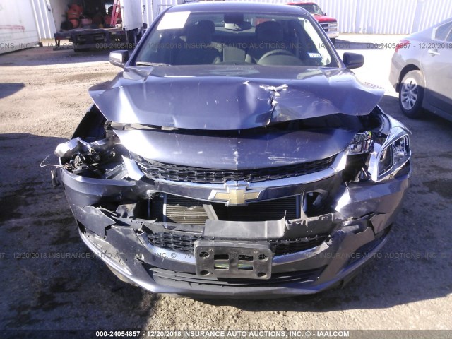 1G11B5SL3FF342866 - 2015 CHEVROLET MALIBU LS BLUE photo 6