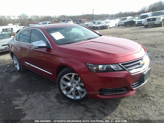 2G1155S34E9204591 - 2014 CHEVROLET IMPALA LTZ RED photo 1