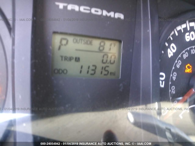 5TFRX5GN5HX102124 - 2017 TOYOTA TACOMA ACCESS CAB/SR/SR5 წითელი ფოტო 7