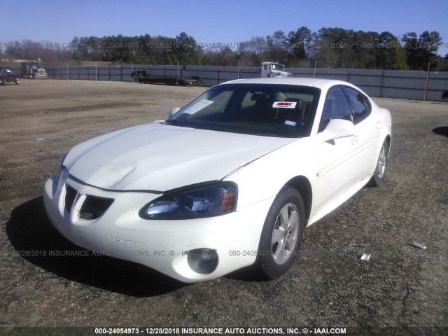 2G2WP552161222626 - 2006 PONTIAC GRAND PRIX WHITE photo 2