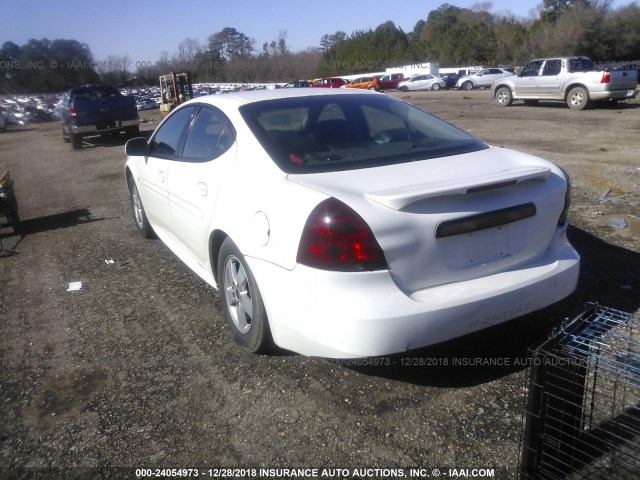 2G2WP552161222626 - 2006 PONTIAC GRAND PRIX WHITE photo 3