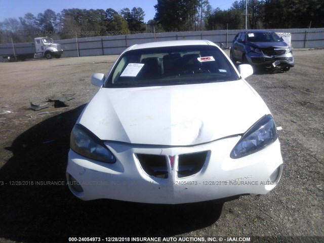 2G2WP552161222626 - 2006 PONTIAC GRAND PRIX WHITE photo 6