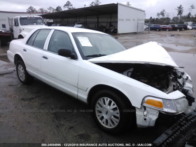 2FAFP74W64X171202 - 2004 FORD CROWN VICTORIA LX WHITE photo 1