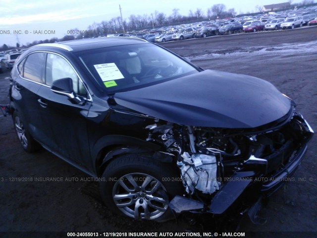 JTJBARBZ0F2027196 - 2015 LEXUS NX 200T BLACK photo 1