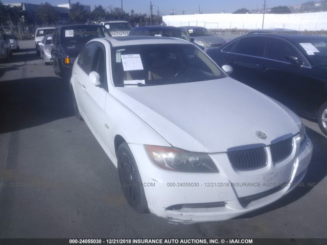 WBAVC53597FZ74467 - 2007 BMW 328 I SULEV WHITE photo 1