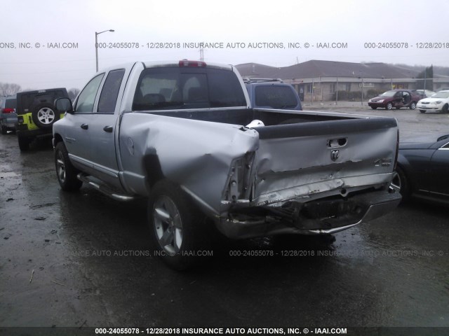 1D7HU18P76J224485 - 2006 DODGE RAM 1500 ST/SLT SILVER photo 3