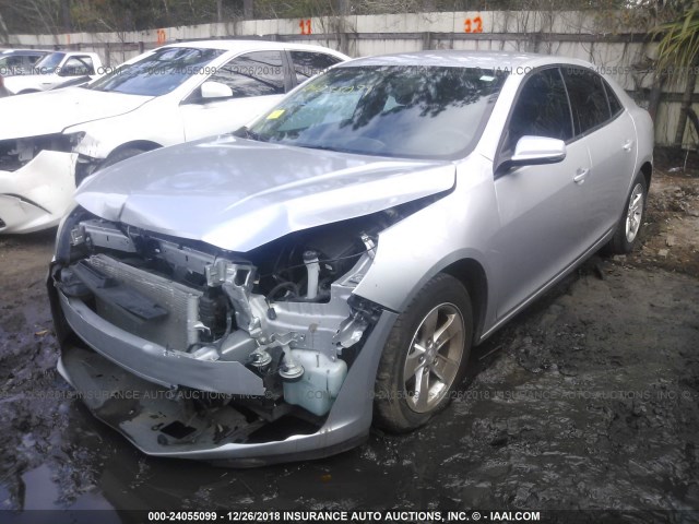 1G11C5SA8DF277232 - 2013 CHEVROLET MALIBU 1LT SILVER photo 2