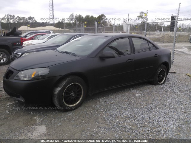 1G2ZF58B774192968 - 2007 PONTIAC G6 VALUE LEADER/BASE BLACK photo 2