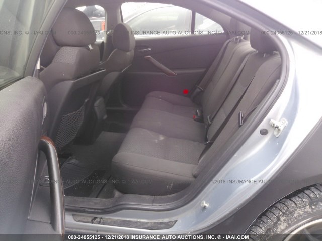 1G2ZF58B774192968 - 2007 PONTIAC G6 VALUE LEADER/BASE BLACK photo 8