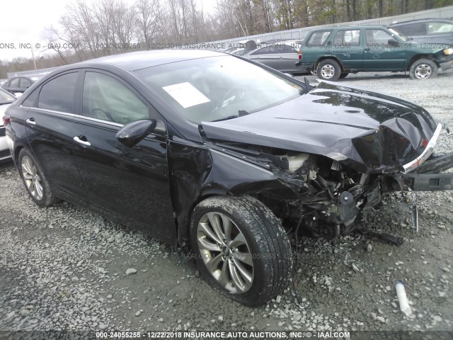 5NPEC4ACXDH759549 - 2013 HYUNDAI SONATA SE/LIMITED BLACK photo 1