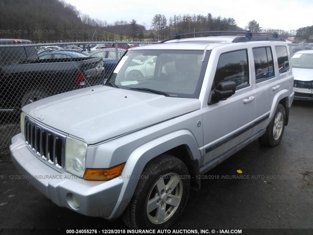 1J8HG48P57C529145 - 2007 JEEP COMMANDER Gümüş foto 2