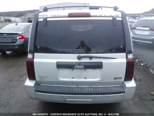 1J8HG48P57C529145 - 2007 JEEP COMMANDER Gümüş foto 8