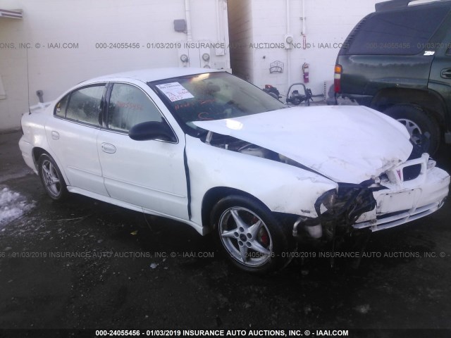 1G2NF52E34M693868 - 2004 PONTIAC GRAND AM SE1 WHITE photo 1