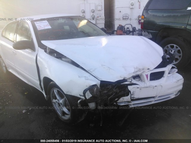 1G2NF52E34M693868 - 2004 PONTIAC GRAND AM SE1 WHITE photo 6