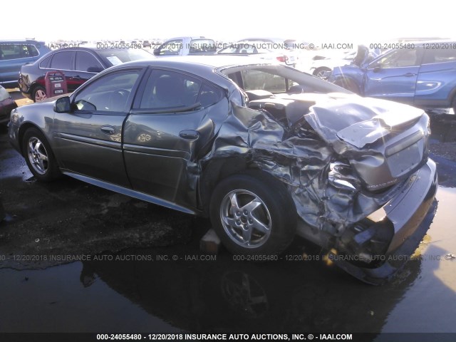 2G2WS522441301045 - 2004 PONTIAC GRAND PRIX GT2 ნაცრისფერი ფოტო 3