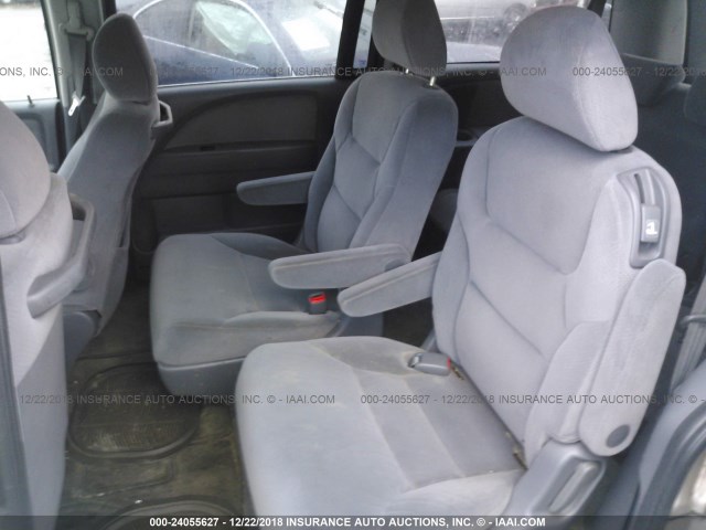 5FNRL38296B127118 - 2006 HONDA ODYSSEY LX SILVER photo 8