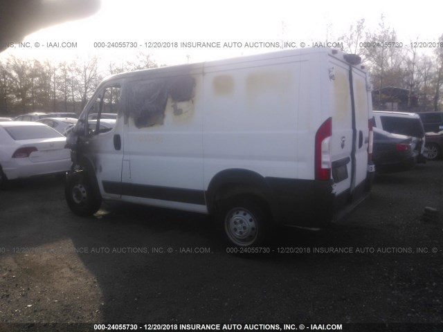 3C6TRVNG0HE550640 - 2017 RAM PROMASTER 1500 1500 STANDARD WHITE photo 3