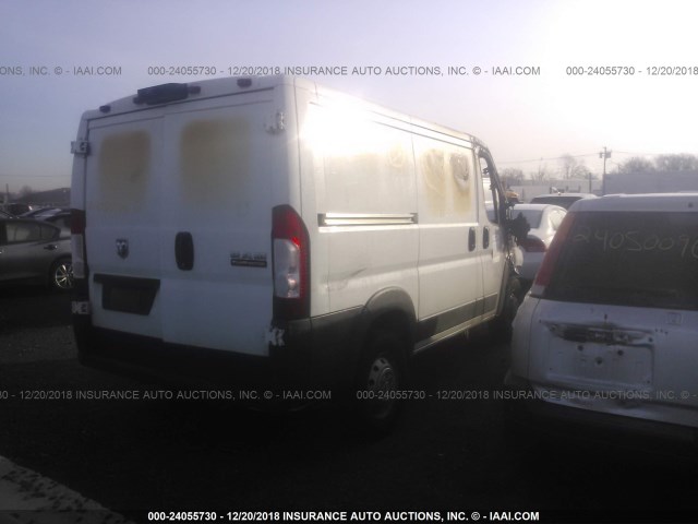 3C6TRVNG0HE550640 - 2017 RAM PROMASTER 1500 1500 STANDARD WHITE photo 4