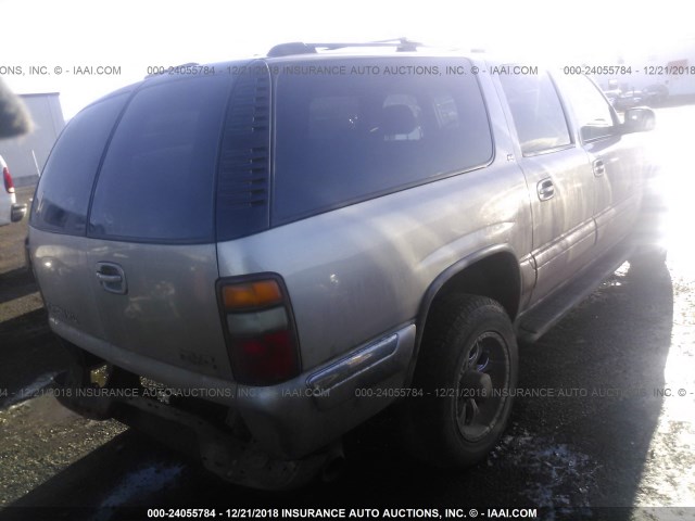 3GKGK26U21G164821 - 2001 GMC YUKON XL K2500 Pewter photo 4