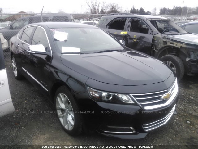 2G1125S39J9126943 - 2018 CHEVROLET IMPALA PREMIER BLACK photo 1