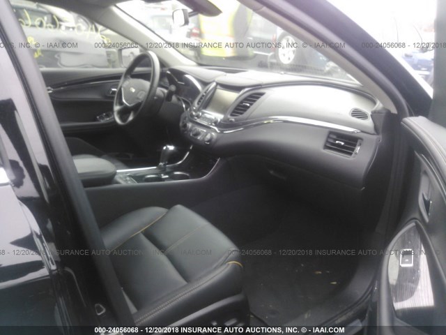 2G1125S39J9126943 - 2018 CHEVROLET IMPALA PREMIER BLACK photo 5