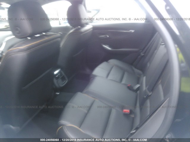 2G1125S39J9126943 - 2018 CHEVROLET IMPALA PREMIER BLACK photo 8