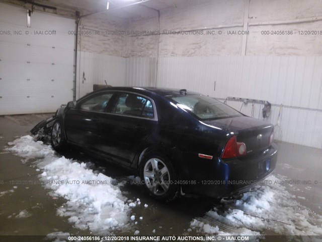 1G1ZB5E09CF269762 - 2012 CHEVROLET MALIBU LS BLUE photo 3