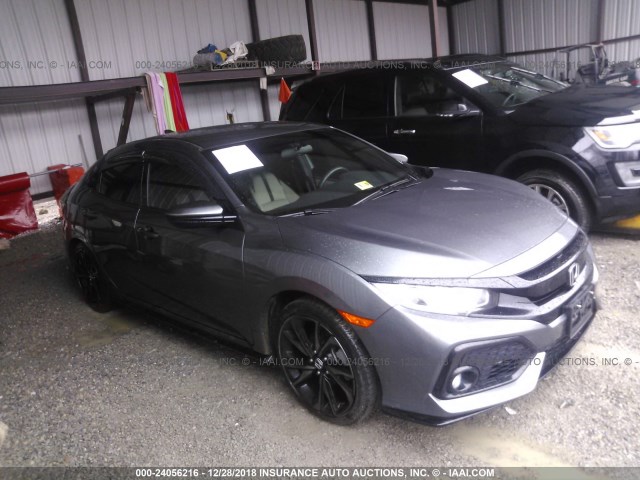 SHHFK7G48JU200521 - 2018 HONDA CIVIC SPORT 灰色 照片 1