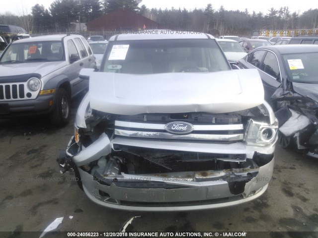 2FMHK6DCXABA58214 - 2010 FORD FLEX LIMITED SILVER photo 6